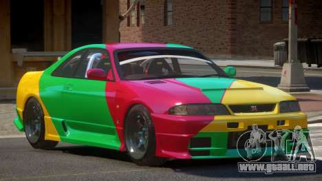 Nissan Skyline GT R33 SE para GTA 4