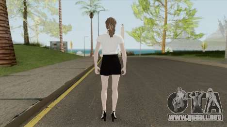 Claire Casual (Short Skirt) para GTA San Andreas