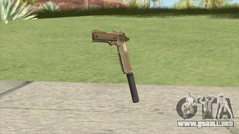 Heavy Pistol GTA V (Army) Suppressor V1 para GTA San Andreas