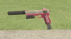 Heavy Pistol GTA V (Pink) Full Attachments para GTA San Andreas
