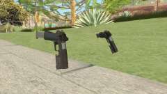 Heavy Pistol GTA V (OG Black) Flashlight V2 para GTA San Andreas