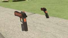 Heavy Pistol GTA V (Orange) Flashlight V1 para GTA San Andreas