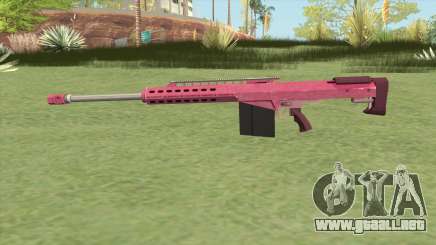 Heavy Sniper GTA V (Pink) V2 para GTA San Andreas