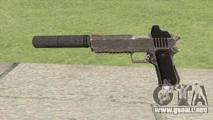 Heavy Pistol GTA V (Platinum) Suppressor V1 para GTA San Andreas