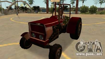 Stanley Tractor Oxidado Con Insignias Y Extras para GTA San Andreas