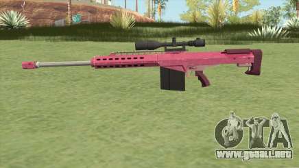Heavy Sniper GTA V (Pink) V1 para GTA San Andreas