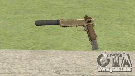 Heavy Pistol GTA V (Army) Suppressor V2 para GTA San Andreas