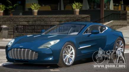 Aston Martin One 77 V1.0 para GTA 4