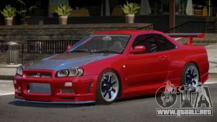 Nissan Skyline R34 S-Tuning para GTA 4