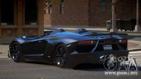 Lamborghini Aventador Spider SR para GTA 4