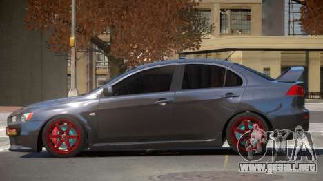 Mitsubishi Lancer Evo X V2.2 para GTA 4