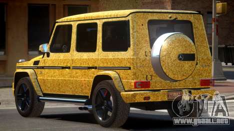 Mercedes Benz G65 E-Style PJ6 para GTA 4