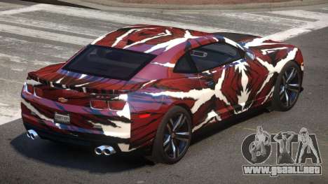 Chevrolet Camaro ZL1 V2.1 PJ1 para GTA 4