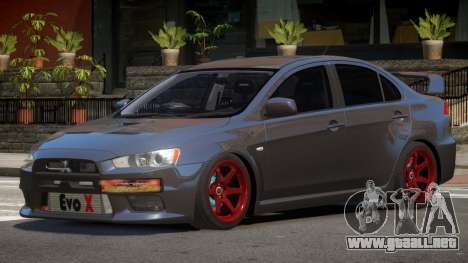 Mitsubishi Lancer Evo X V2.2 para GTA 4