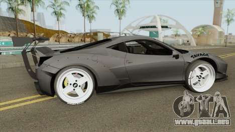 Ferrari 458 (LB-WALK) para GTA San Andreas