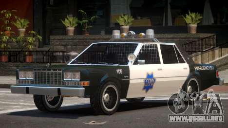 Dodge Diplomat Police V1.5 para GTA 4