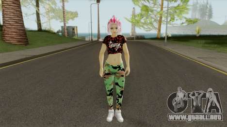 Kanna Casual V2 para GTA San Andreas