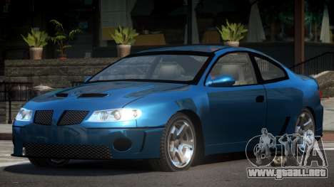 Pontiac GTO ZT para GTA 4