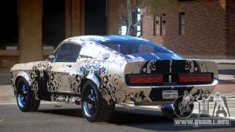 1968 Shelby GT500 PJ4 para GTA 4