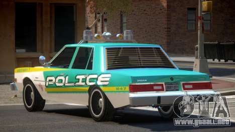Dodge Diplomat Police V1.4 para GTA 4