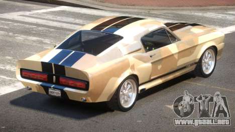 1968 Shelby GT500 PJ1 para GTA 4