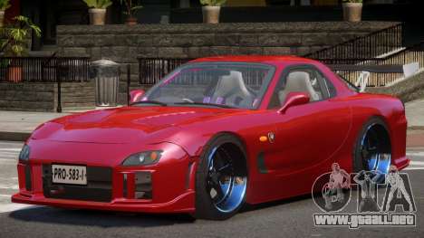 Mazda RX7 S-Edit para GTA 4