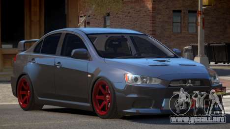 Mitsubishi Lancer Evo X V2.2 para GTA 4