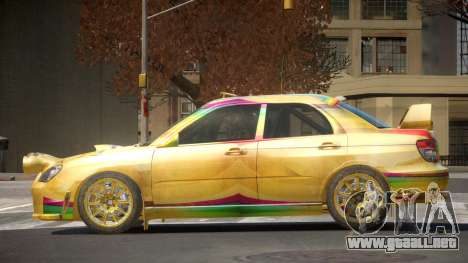 Subaru Impreza SR PJ4 para GTA 4