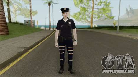 Rubia Policeman V1 (Bugstars Equipment) para GTA San Andreas