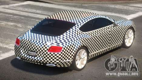 2013 Bentley Continental GT Speed PJ2 para GTA 4