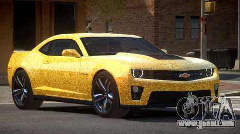 Chevrolet Camaro ZL1 V2.1 PJ3 para GTA 4