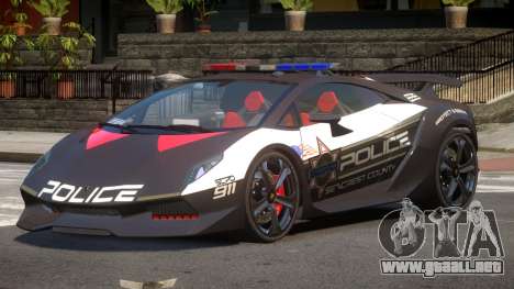 Lamborghini SE Police V1.1 para GTA 4