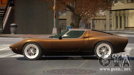 Lamborghini Miura ST para GTA 4