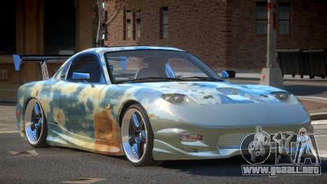 Mazda RX-7 E-Tuning PJ1 para GTA 4