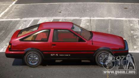 Toyota AE86 GT-S Hatchback para GTA 4