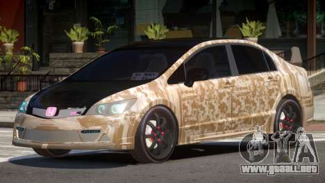 Honda Civic R-Tuning PJ3 para GTA 4