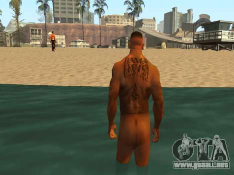 Desnudo CJ v2 para GTA San Andreas