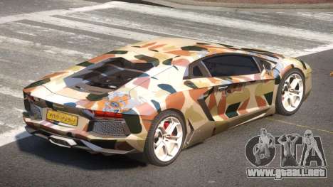 Lamborghini Aventador SR PJ2 para GTA 4