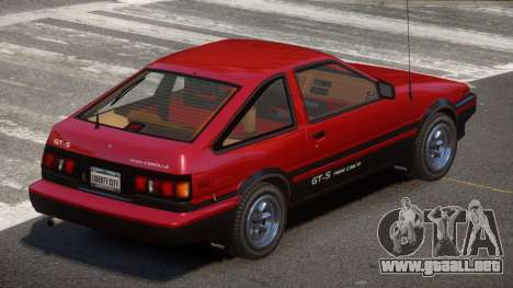 Toyota AE86 GT-S Hatchback para GTA 4