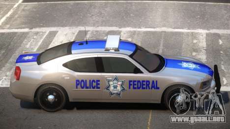 Dodge Charger Police Federal para GTA 4