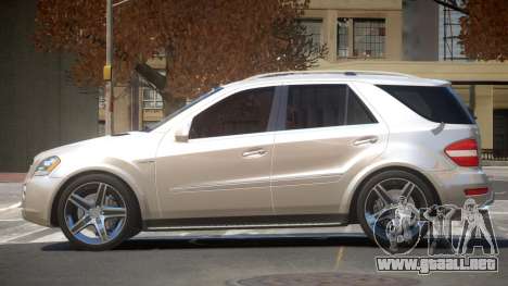 Mercedes ML63 AMG V1.2 para GTA 4