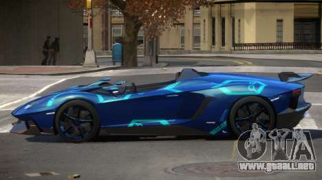 Lamborghini Aventador Spider SR PJ2 para GTA 4