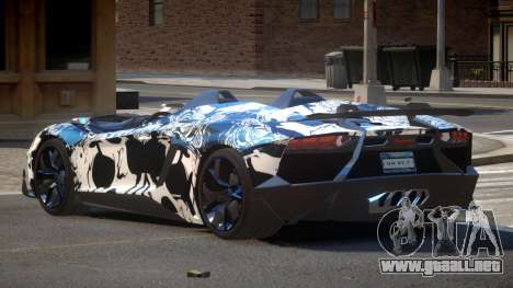 Lamborghini Aventador Spider SR PJ6 para GTA 4