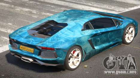 Lamborghini Aventador SR PJ1 para GTA 4
