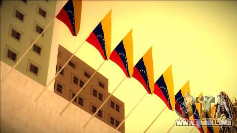Bandera de venezuela en el ayuntamiento y en la  para GTA San Andreas
