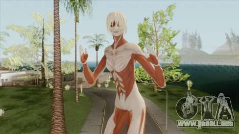 Female Titan (Attack On Titan) para GTA San Andreas