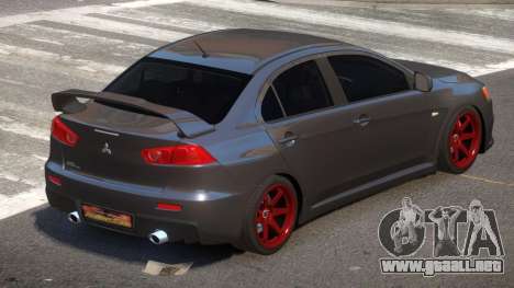 Mitsubishi Lancer Evo X V2.2 para GTA 4