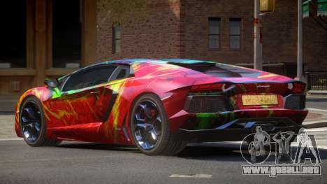 Lamborghini Aventador SR PJ5 para GTA 4