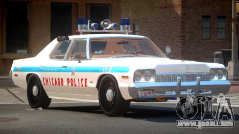 1975 Dodge Monaco Police V1.1 para GTA 4