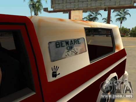 Insípidas, Bobcat Farmtruck (Insignias Y Extras) para GTA San Andreas